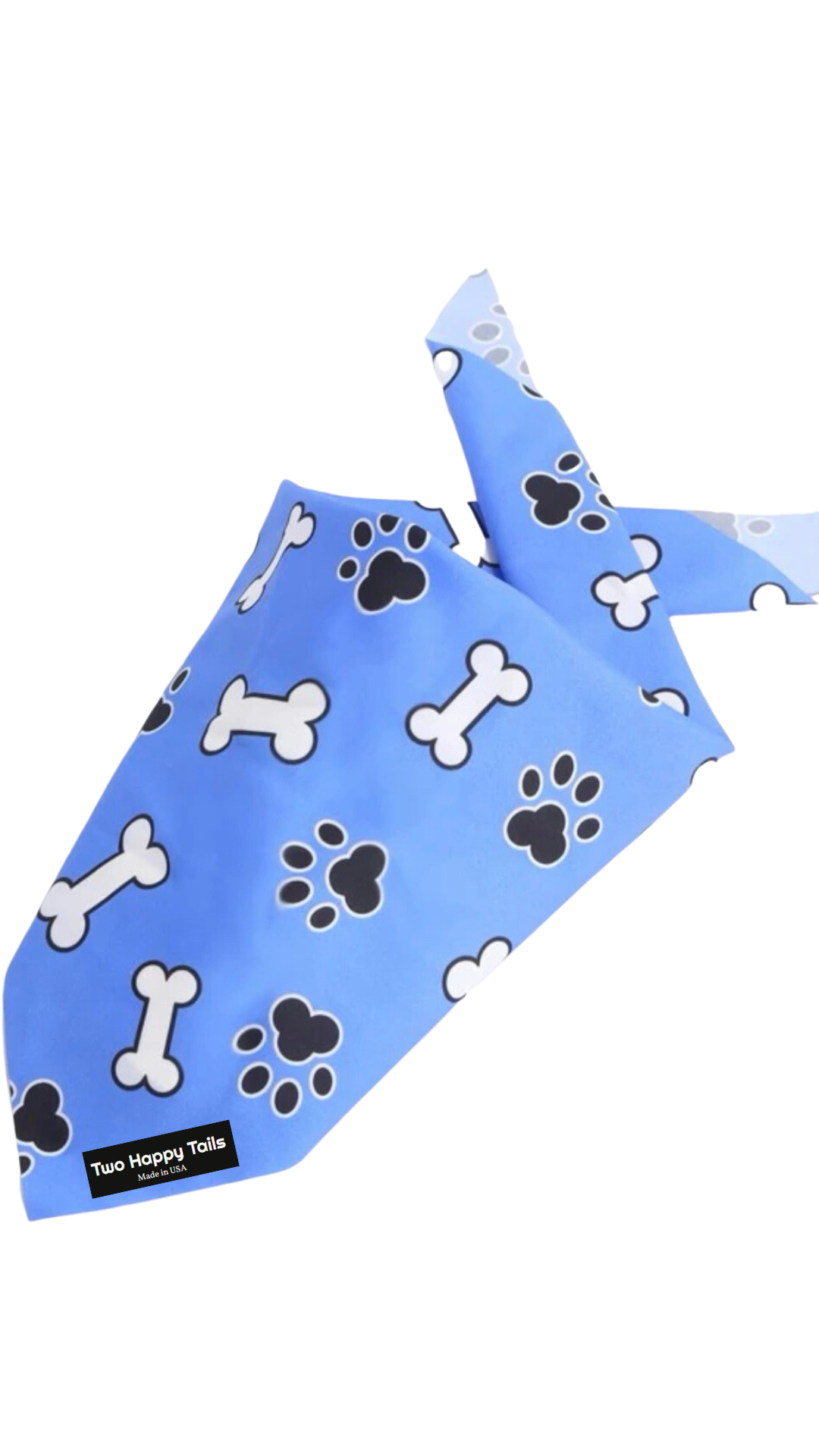 Two Happy Tails - Ocean Blue Pet Bandana